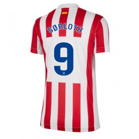 Dámské fotbalový oblečení Atletico Madrid Alexander Sorloth #9 Domácí košile 2025-26 Krátkým Rukávem